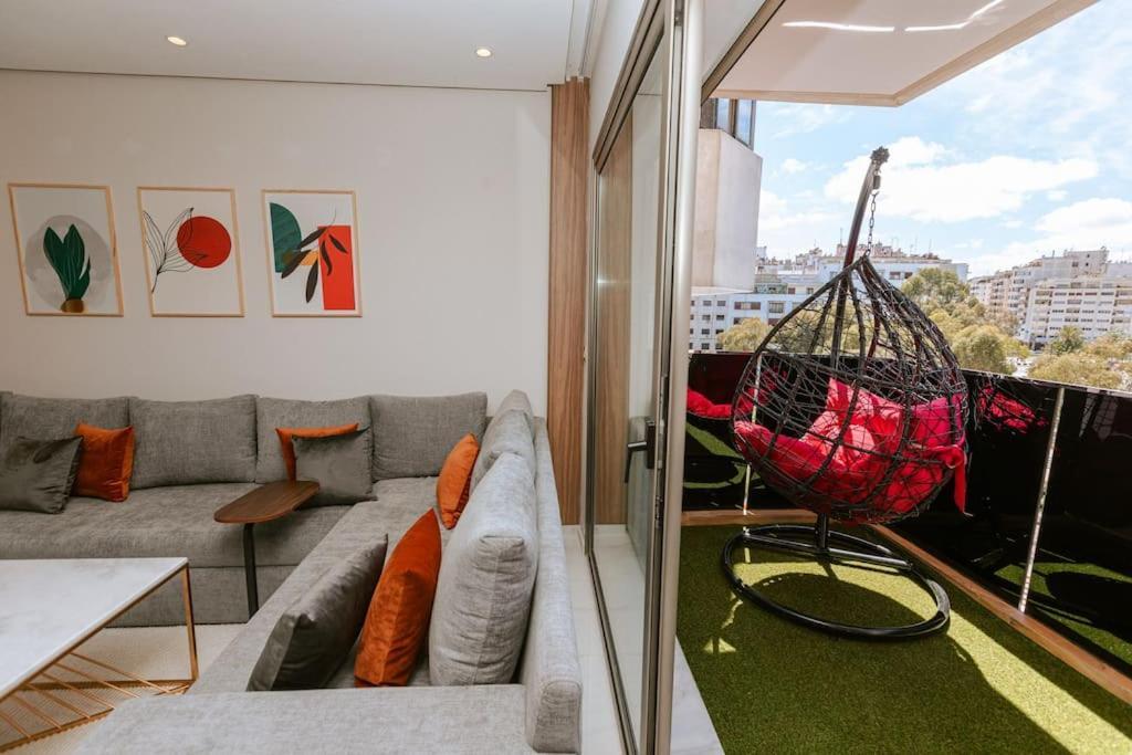 Confort Royal Et Luxueux A Cote De Marina Apartamento Tânger